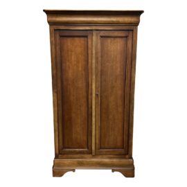 National Mt Airy Louis Phillipe Style Wood Armoire