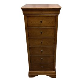 National Mt Airy Louis Phillipe Style Highboy Dresser