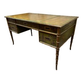 W. & J. Sloane Vintage Chinoiserie Writing Desk