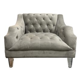 Z Gallerie Simone Tufted Armchair. Original Price: $1,400