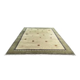 Tibetan Star Handknotted Area Rug - 9′8″ × 14′2″