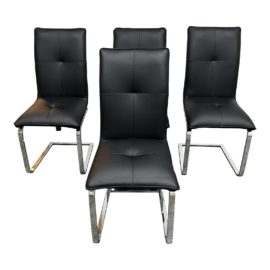 Zuo Modern Lyon Dining Chairs, Set of Four. Original Price: $2,220