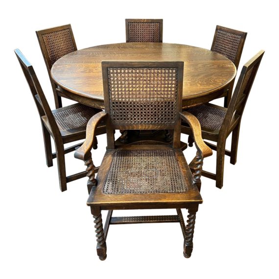 michigan-chair-co-oak-barley-twist-extension-table-six-caned-chairs-a-set-5656-1
