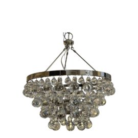 Robert Abbey Bling Three Light Chandelier. Original Price: $1,764