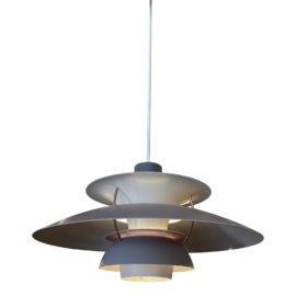 Louis Poulsen Ph 5 Grey Pendant. Original Price: $1,162