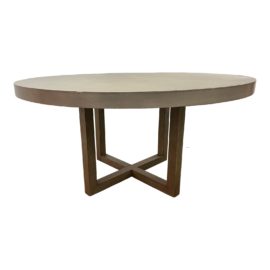 Restoration Hardware Heston Concrete Dining Table. Original Price: $4,090