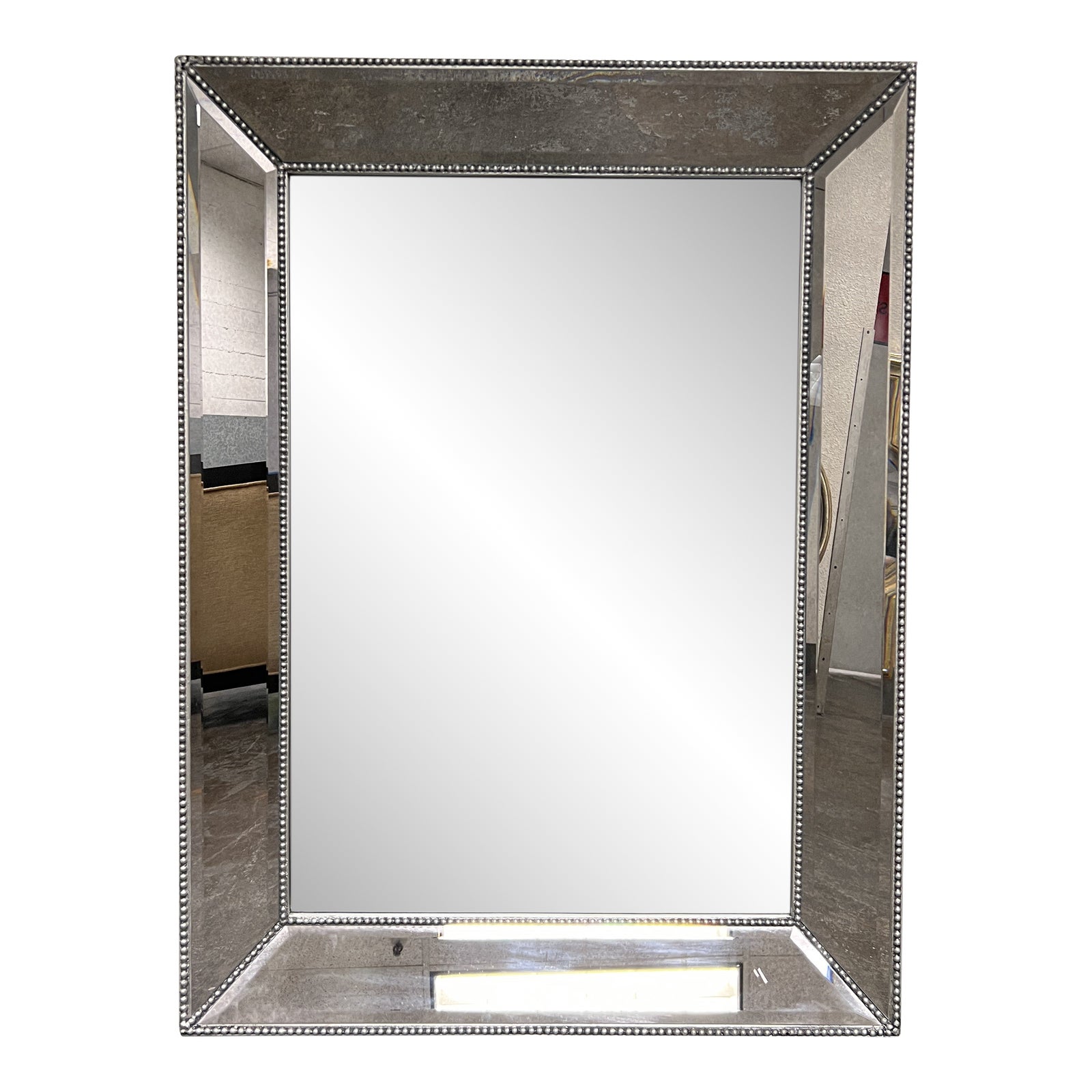 Z Gallerie Rectangular Wall Mirror - Design Plus Gallery