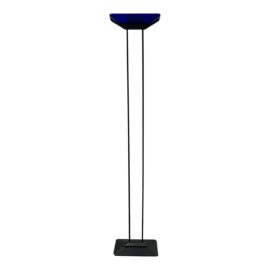 1980's Post Modern Tensor Floor Lamp - Blue