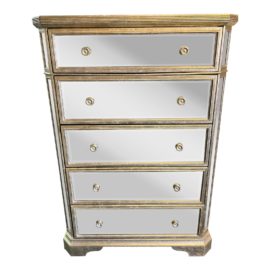 Zgallerie Borghese Five Drawer Tall Dresser. Original Price: $1,500