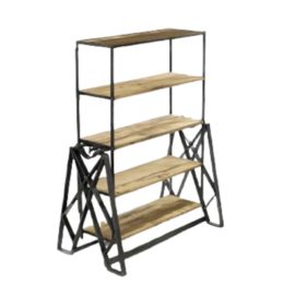 17 Stories Industrial Style Convertible Shelf to Table. Original Price: $1,499