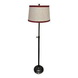 Contemporary Industrial Bronze Telescoping Floor Lamp