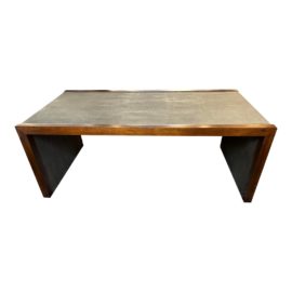 Woodbridge Savoye Faux Shagreen Cocktail Table. Original Price: $1,785
