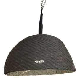 Palecek Wisteria Oversized Pendant - Dark Grey. Original Price: $3,290