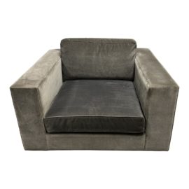 Restoration Hardware Maddox Luxe Dpeth Velvet Arm Chair. Original Price: $6,095