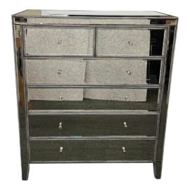 Arhaus Mirrored Six Drawer Dresser. Original Price: $1,500