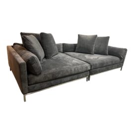 Z Gallerie Ventura Extra Deep Two Pieces Sofa. Original Price: $3,598