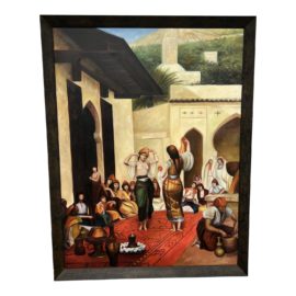 Saint-Pierre Gaston Casimir Chetahate "The Dancers" Framed Print