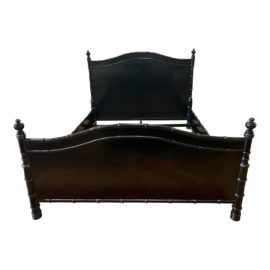 Williams Sonoma Queen Faux Bamboo Bed Frame. Original Price: $3,500