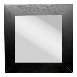 Pottery Barn Black Square Wall Mirror