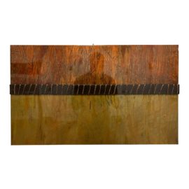 Stephen Bruce Acid Painting on Copper, Signed 2011