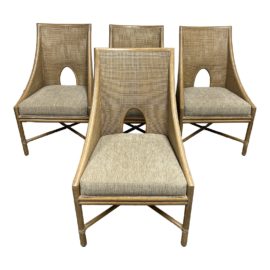 Barbara Barry McGuire Dining Chairs - Set of Four. Original Price: $13,532