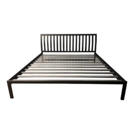 Eastern King Room & Board Webster Natural Steel Bed Frame. Original Price: $1,300