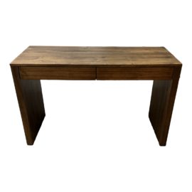 CB2 Runway Acacia Wood Desk/Console Table