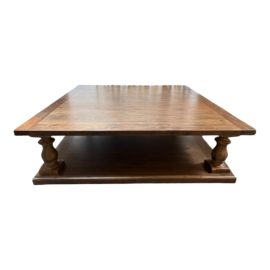 Restoration Hardware Monastery XL Coffee Table. Original Price: $2,400