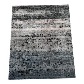 Jamie Stern Gray Camouflage Carpet - 6′8″ × 9′. Original Price: $3,683