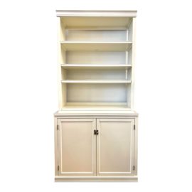 Pottery Barn Logan Base Cabinet + Bookcase Hutch. Original Price: $1,298