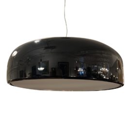 Flos Jasper Morrison Black Smithfield Suspension Dimmable Pendant Lamp. Original Price: $1,595