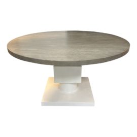 Bernhardt Newberry Round Dining Table. Original Price: $2,472