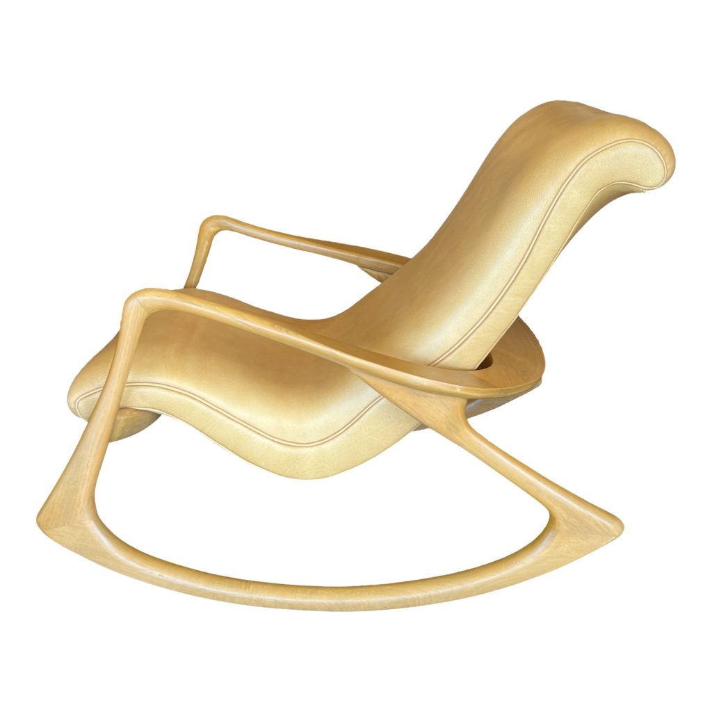 Vladimir Kagan Contour Rocking Chair. Original Price: $17,171 - Design ...