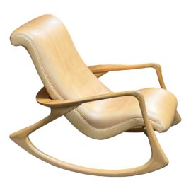 Vladimir Kagan Contour Rocking Chair. Original Price: $17,171