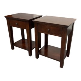 Pottery Barn Valencia Nightstands, a Pair. Original Price: $600