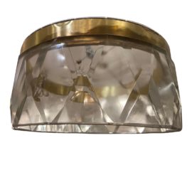 Hersh Design Ring Faceted Glass Chandelier. Original Price: $19,152