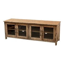 Pottery Barn Low Parker Media Cabinet. Original Price: $1,500