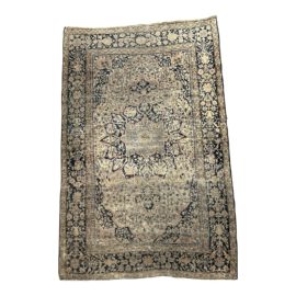 Antique Dark Blues Area Rug - 4′4″ × 7′1″. Original Price: $8,000