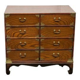 Vintage Asian Style 8 Drawer Dresser