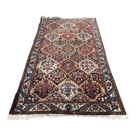 Vintage Handknotted Persian Wool Rug - 6′2″ × 10′6″