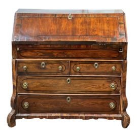 Early 19th Century Slant Front Secretary Desk