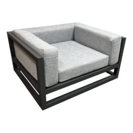 Restoration Hardware Aviara Aluminum Outdoor Lounge Chair. Original Price: $3,115