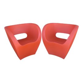 Moroso Ron Arad Victoria and Albert Collection Outdoor Bucket Chairs