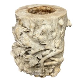 Handcrafted Carved Stone "Ernie" Vase