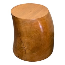 Custom Modern Organic Stump Side Table. Original Price: $2,616