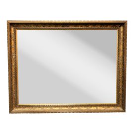 Large Gilt Custom Framed Mirror