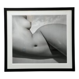 Contemporary Female Nude Black + White Frame Photography Print