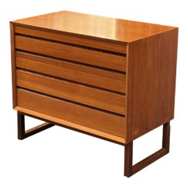 Mid 20th Century Cado Two Piece Chest and Stand by Poul Cadovious