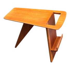 Jens Risom Modernist Teak Magazine Table