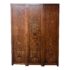 Vintage Edwardian Style Hand Painted Three Panel Screen